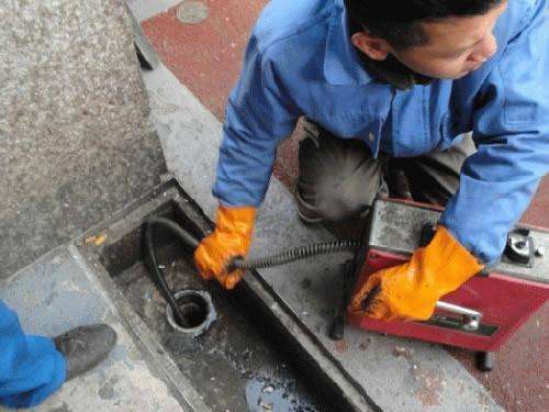 谢岗镇疏通下水道